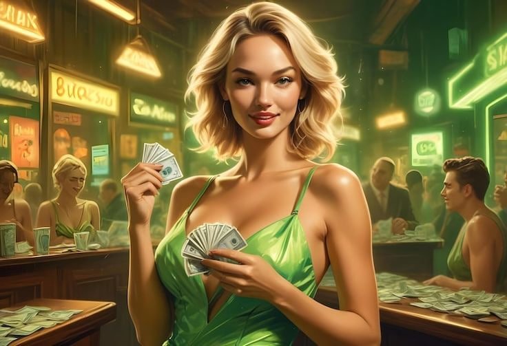 Multiplier bonus progression in Captain's Bounty on slot5000x
